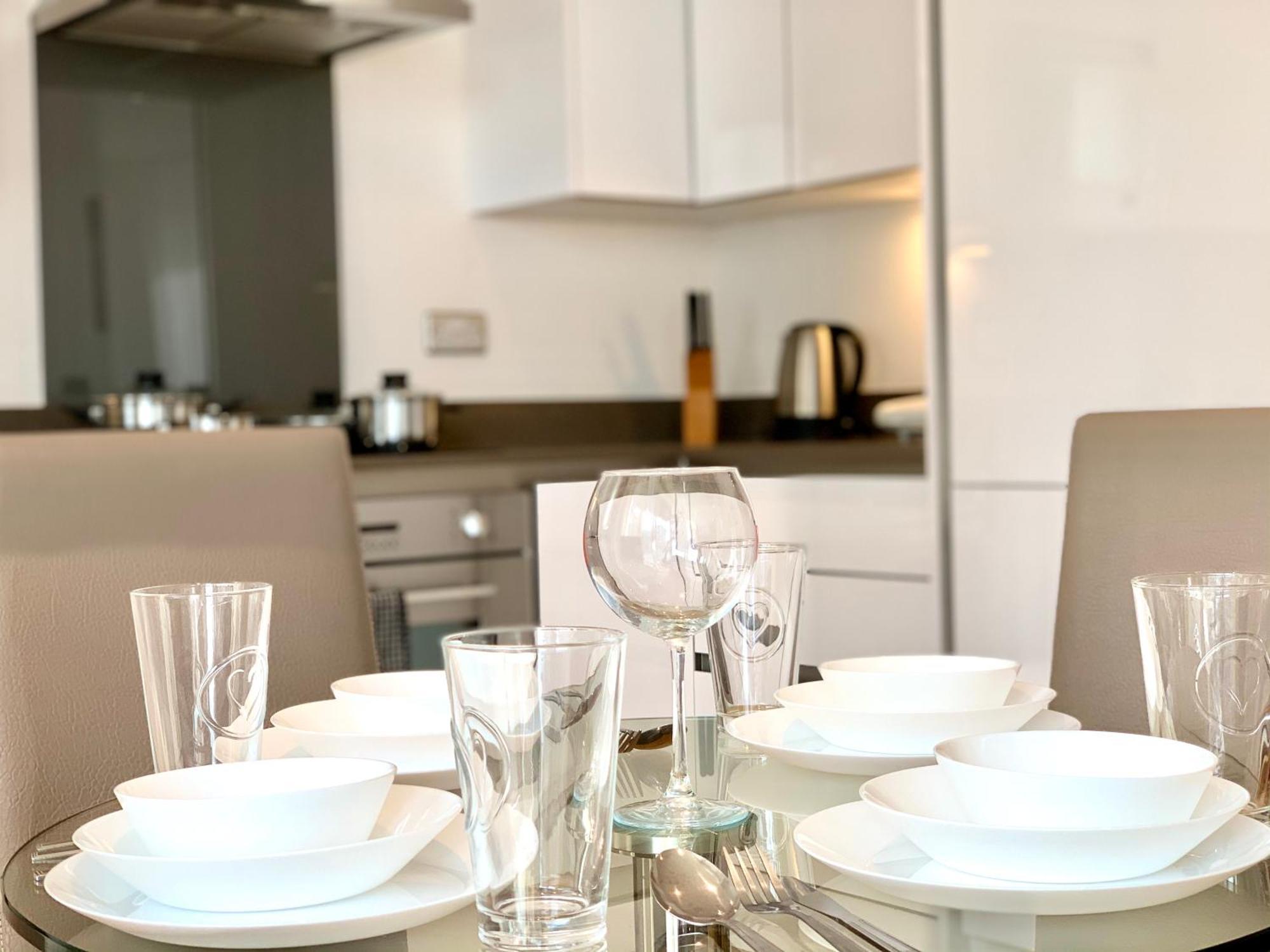 Modern London Excel 2 Bedrooms 2 Bathrooms, Parking, Kitchen, Lounge, Balcony Apartment Exterior foto
