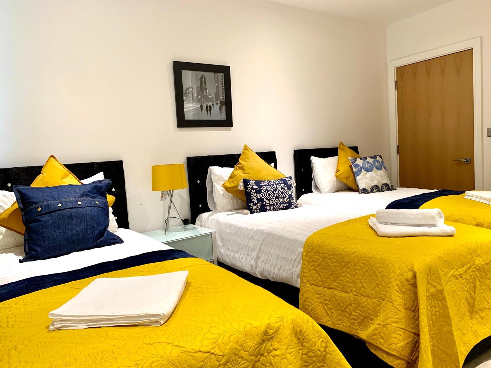 Modern London Excel 2 Bedrooms 2 Bathrooms, Parking, Kitchen, Lounge, Balcony Apartment Exterior foto